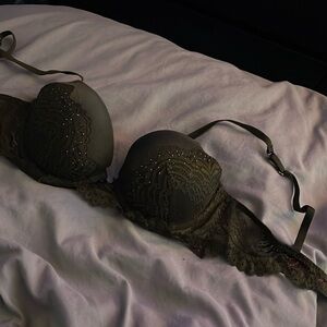 La senza dark green bra